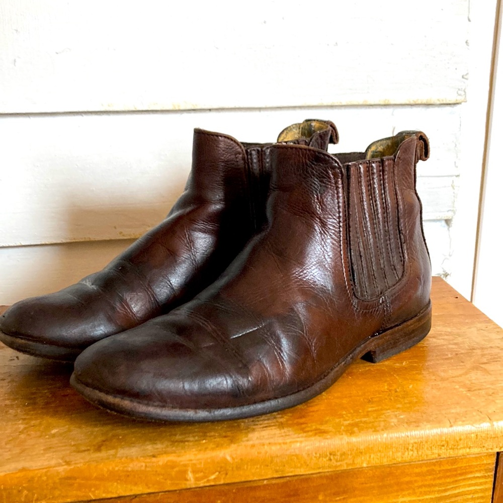 Vintage Chelsea Frye Boots Brown